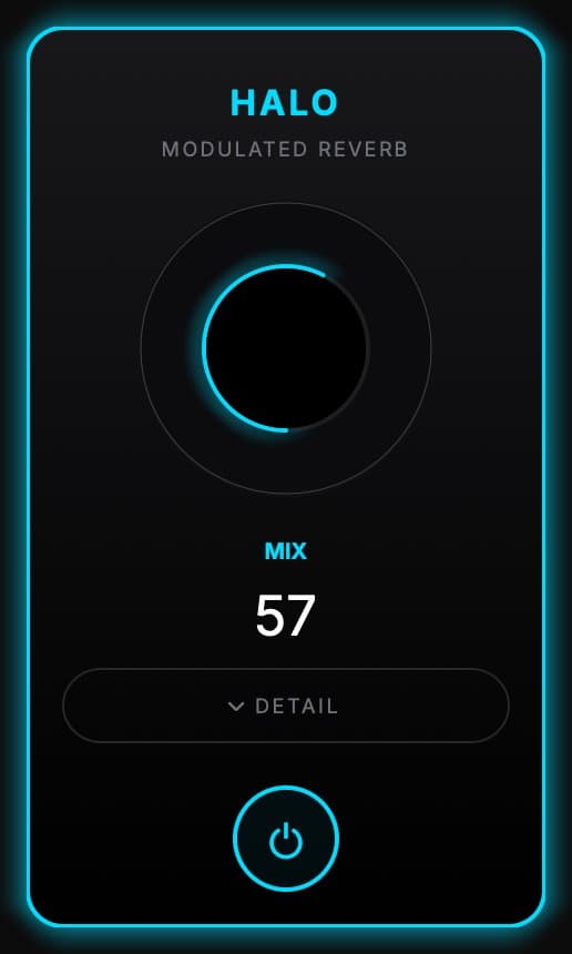 HALO — Modulated Reverb module