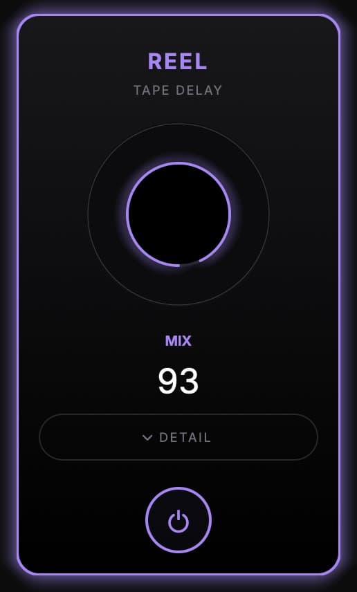 REEL — Tape Delay module